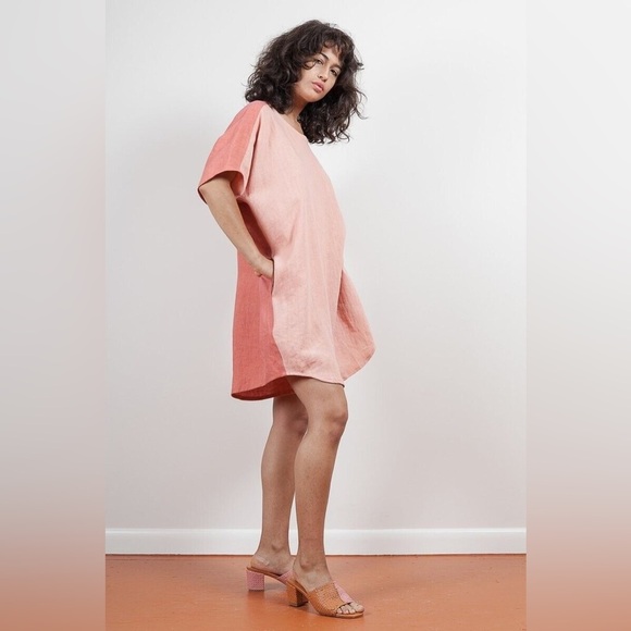 Gravel & Gold Rancho Romper M EUC Rainbow Plaid Playsuit Oversized - Picture 12 of 15